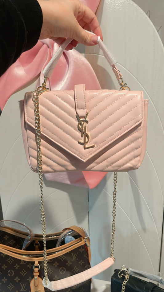 Baby pink crossbody