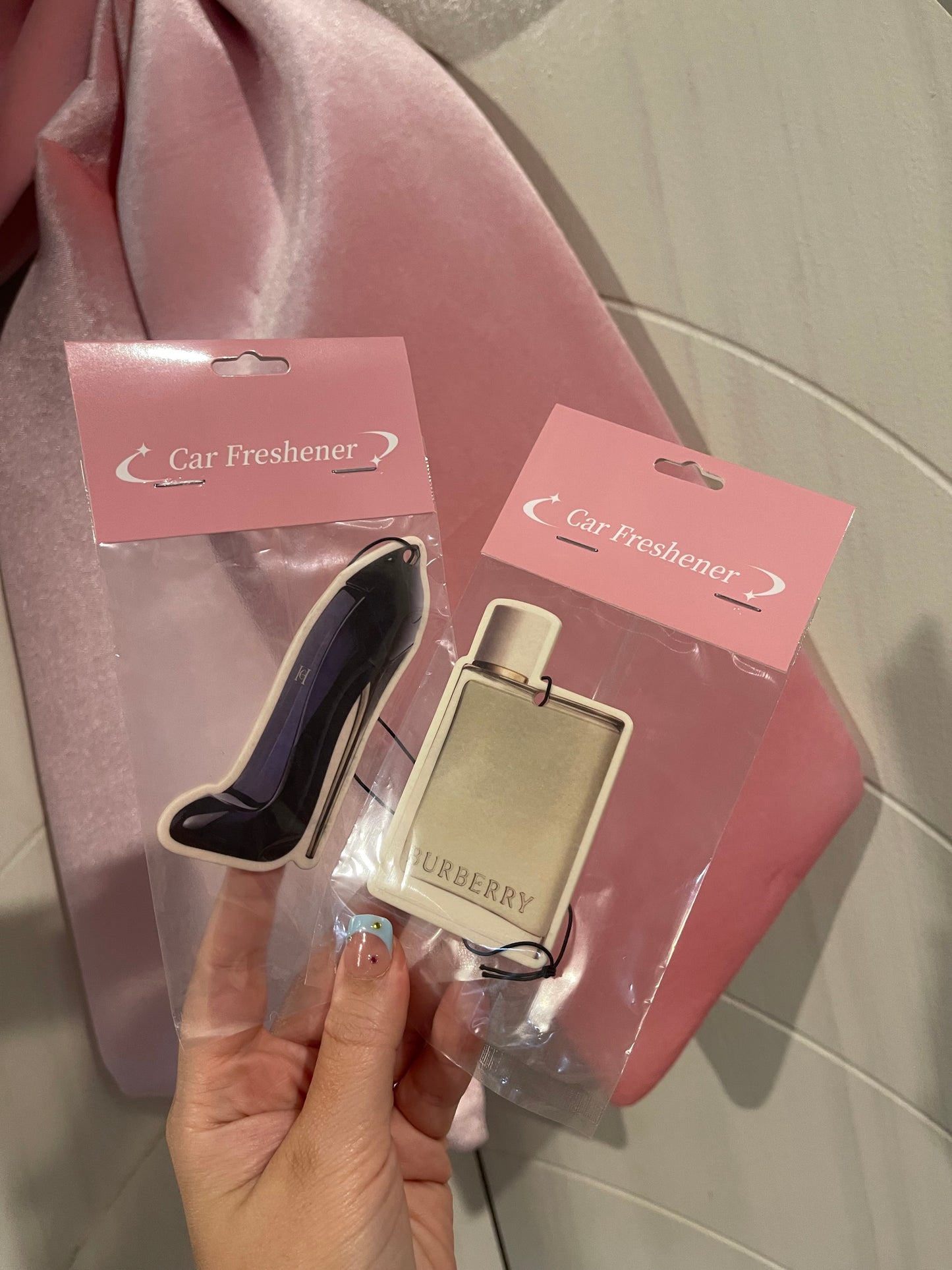 Luxe perfume car freshies