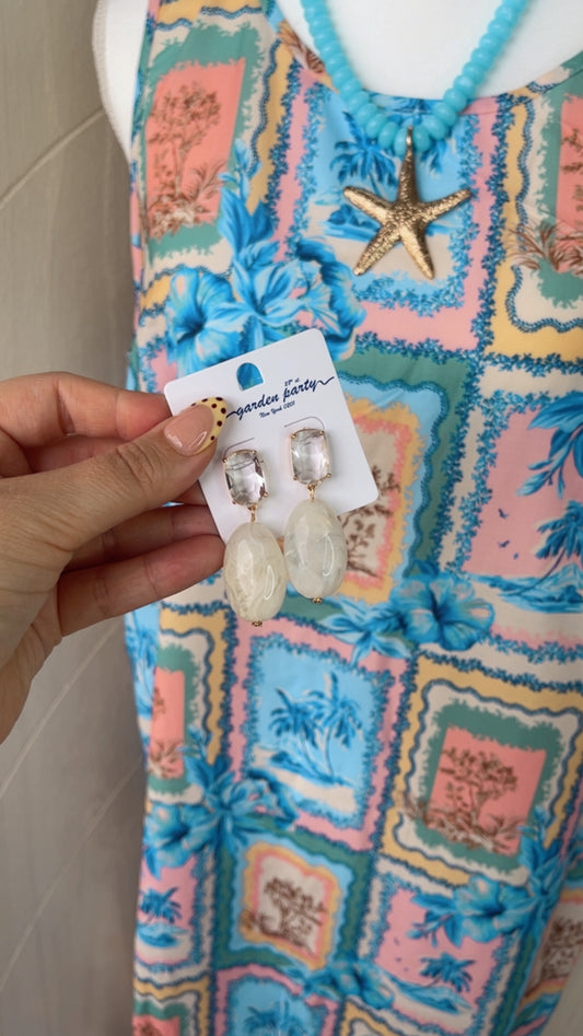 Sandy statement earrings