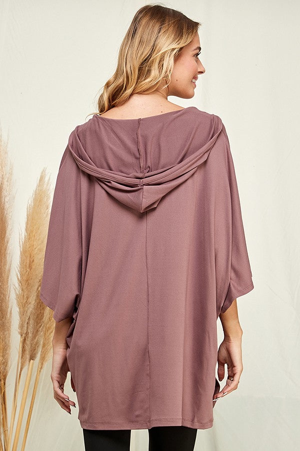 FEELING LIKE FALL top in red bean