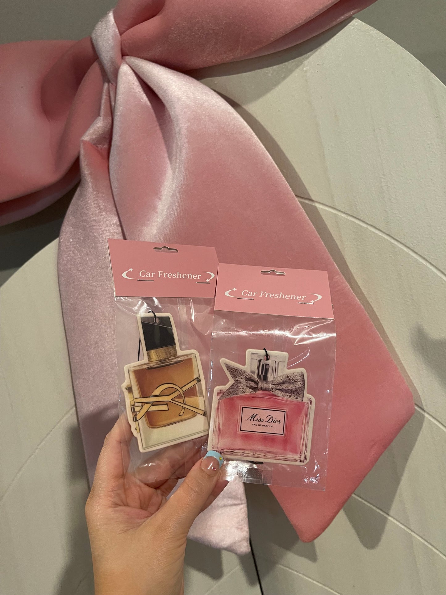 Luxe perfume car freshies