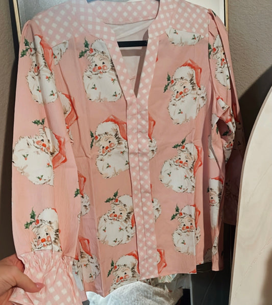 Santa blouse