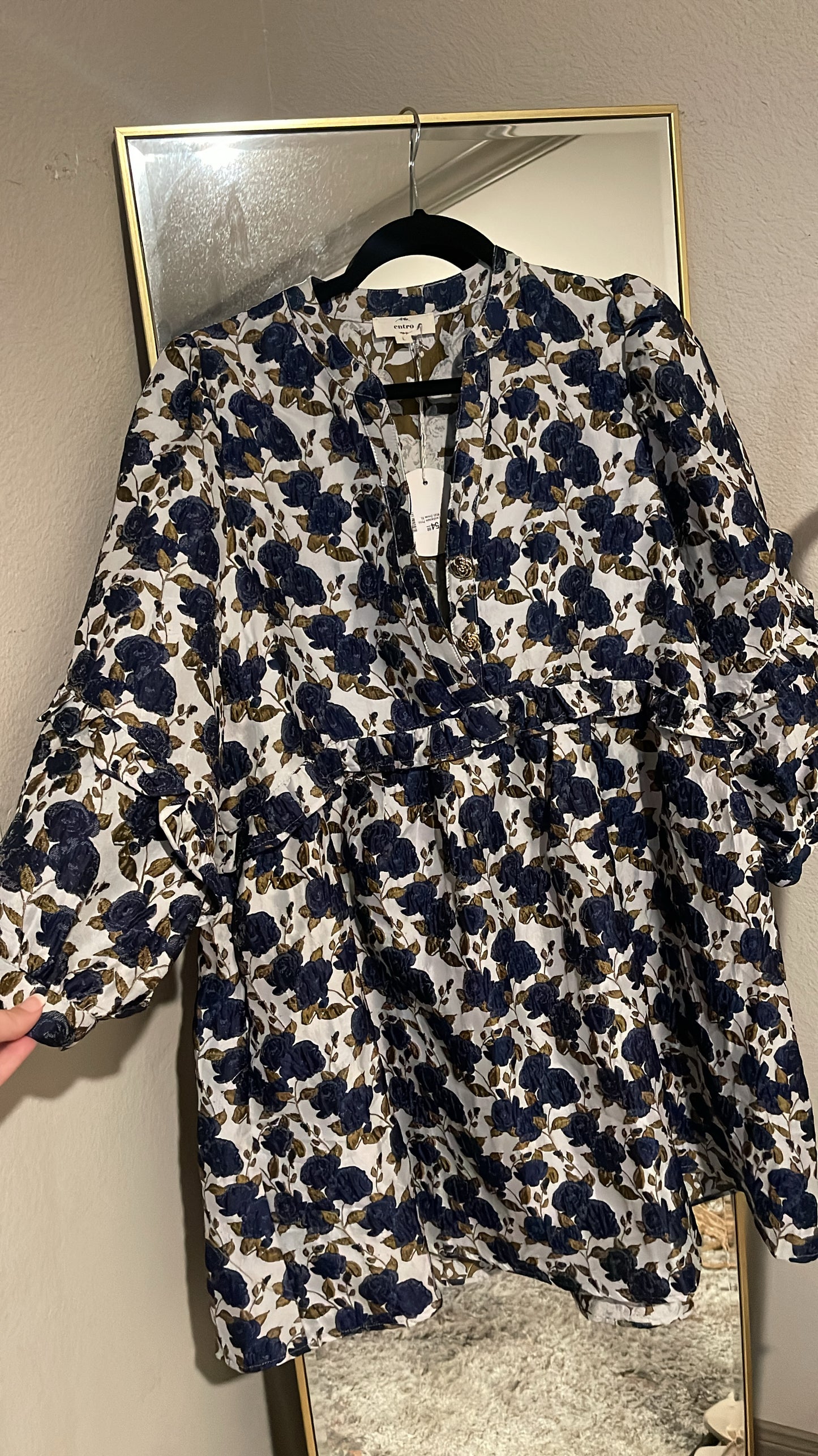 Umgee L floral dress