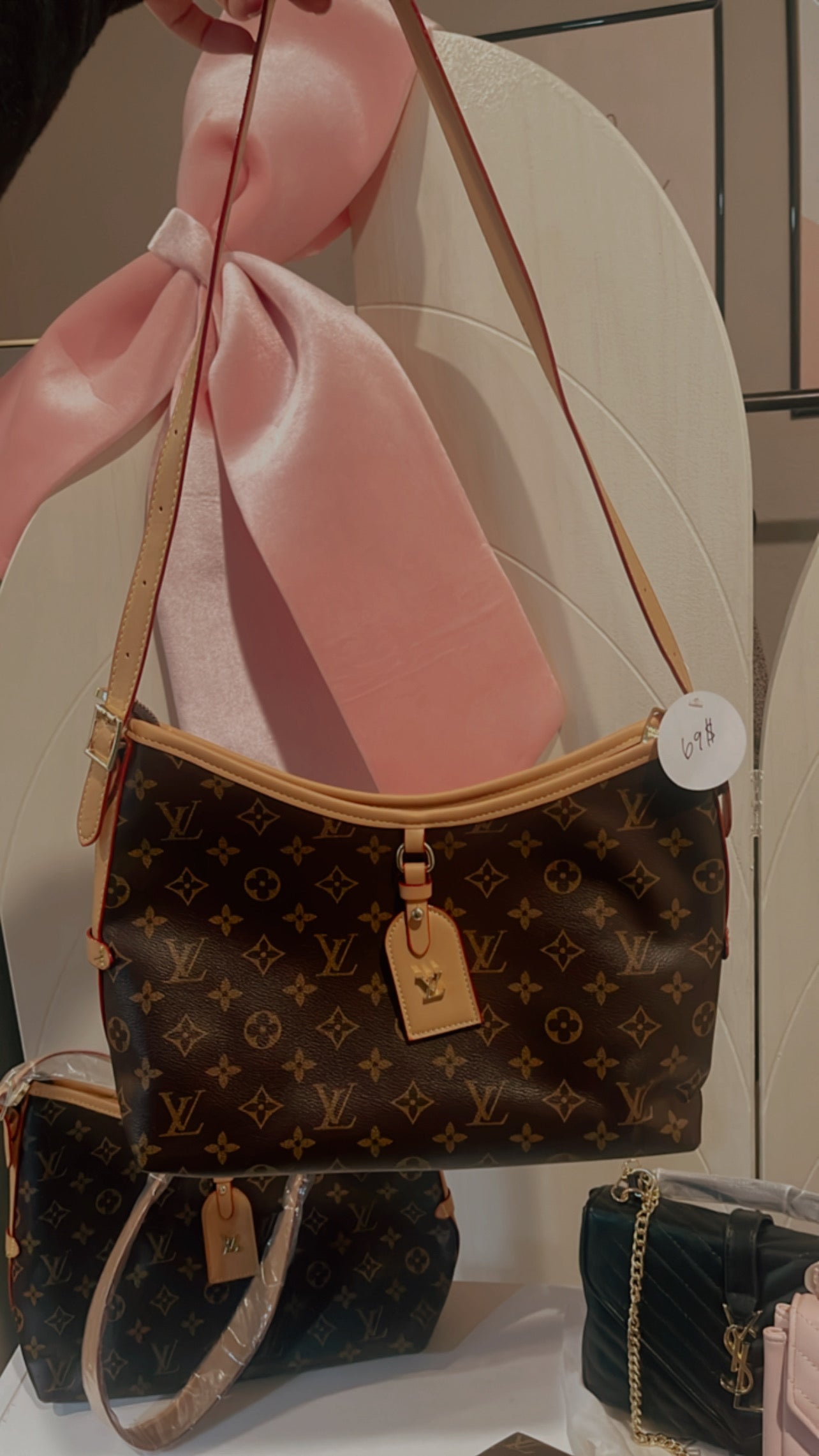 Large brown tote