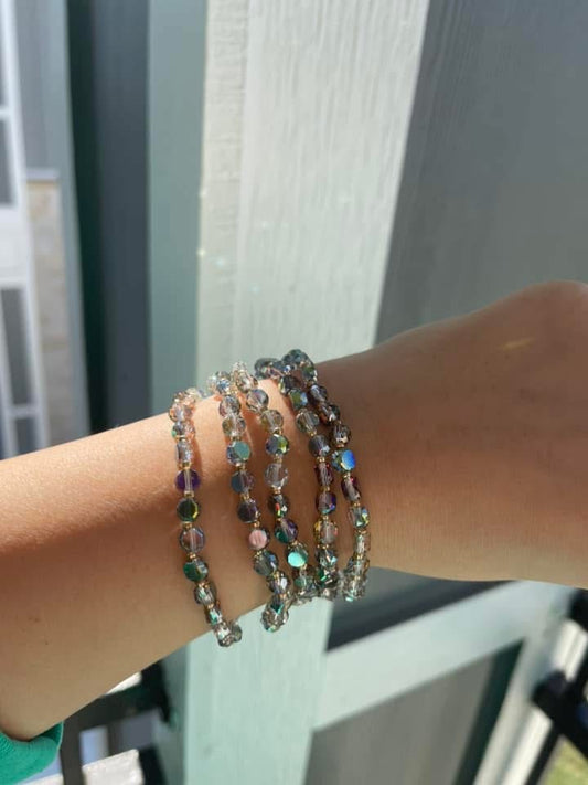 Shine through bracelet