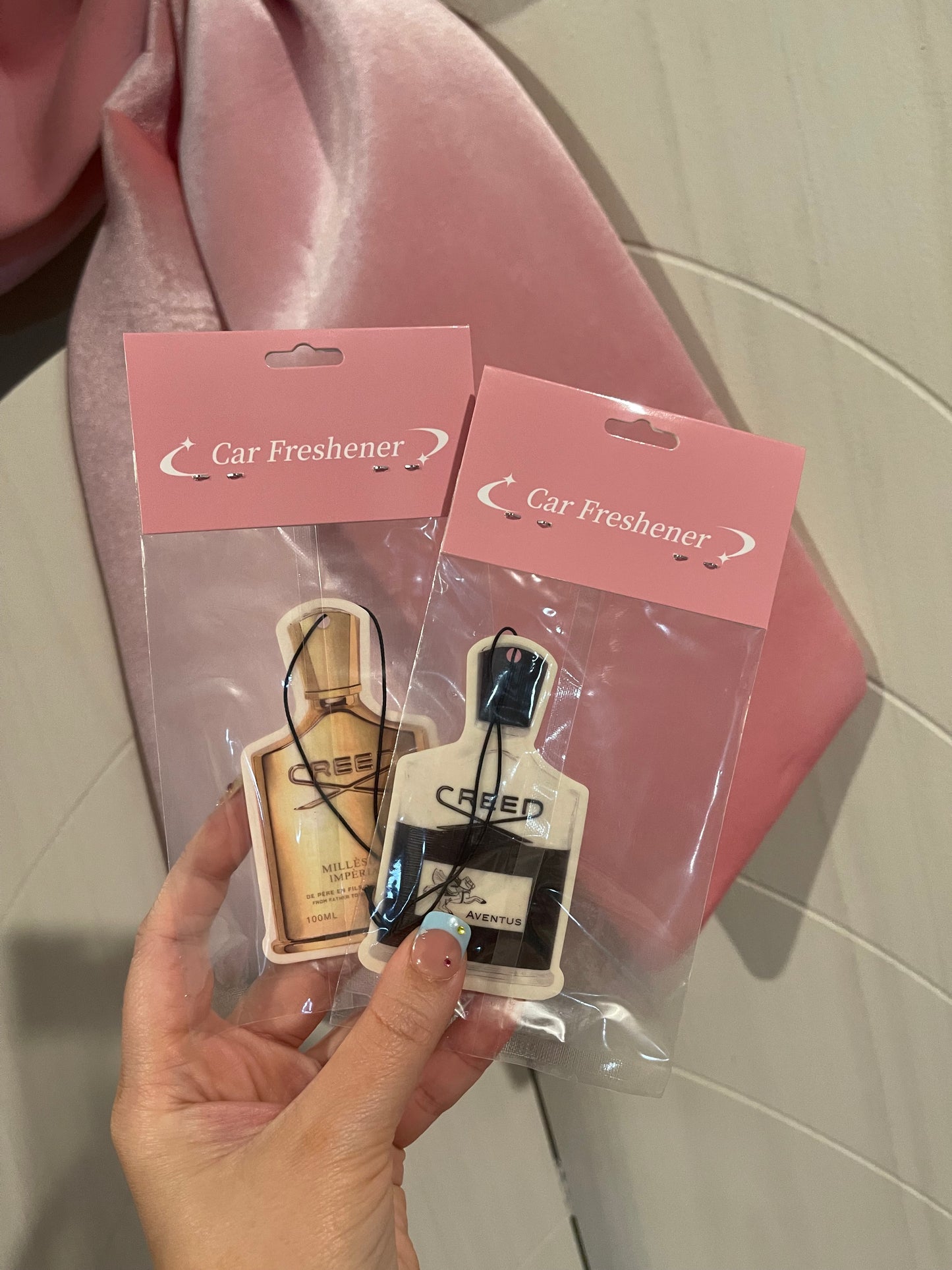 Luxe perfume car freshies