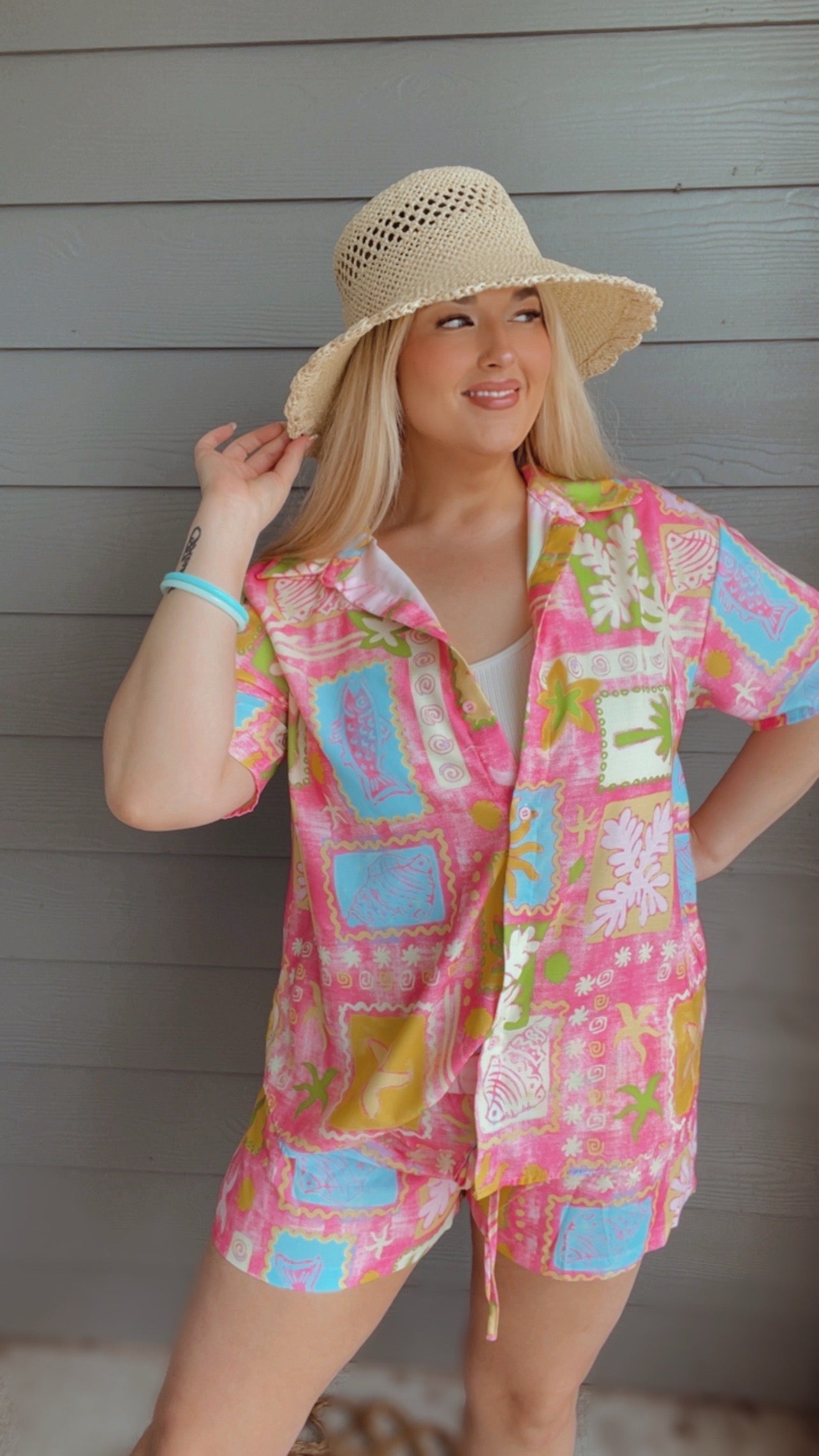 One hot pink summer SET